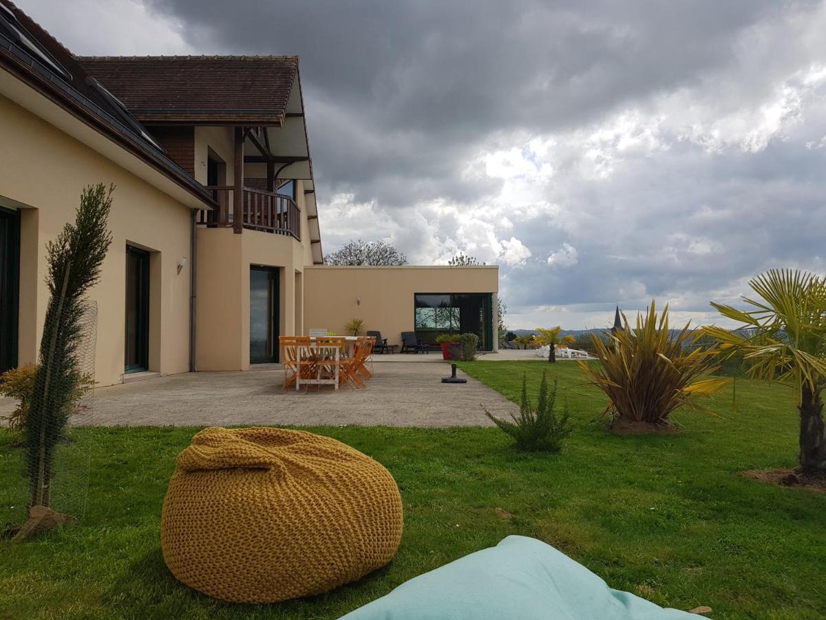 Magnifique Villa Avec Piscine Interieure Saint-Pois Екстериор снимка